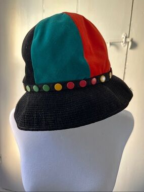 Saks Fifth Avenue Black Branded Hat